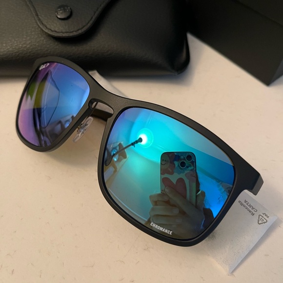 Like New Ray-Ban polarized Chromance mirror lens subglasses - Picture 5 of 8